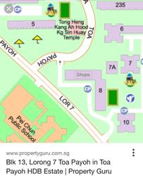 Blk 13 Lorong 7 Toa Payoh (Toa Payoh), HDB 3 Rooms #127532752
